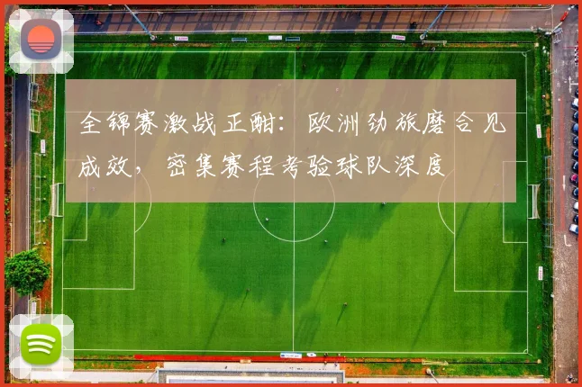 全锦赛激战正酣：欧洲劲旅磨合见成效，密集赛程考验球队深度