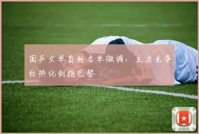 国乒女单首轮名单微调，主力竞争白热化剑指巴黎